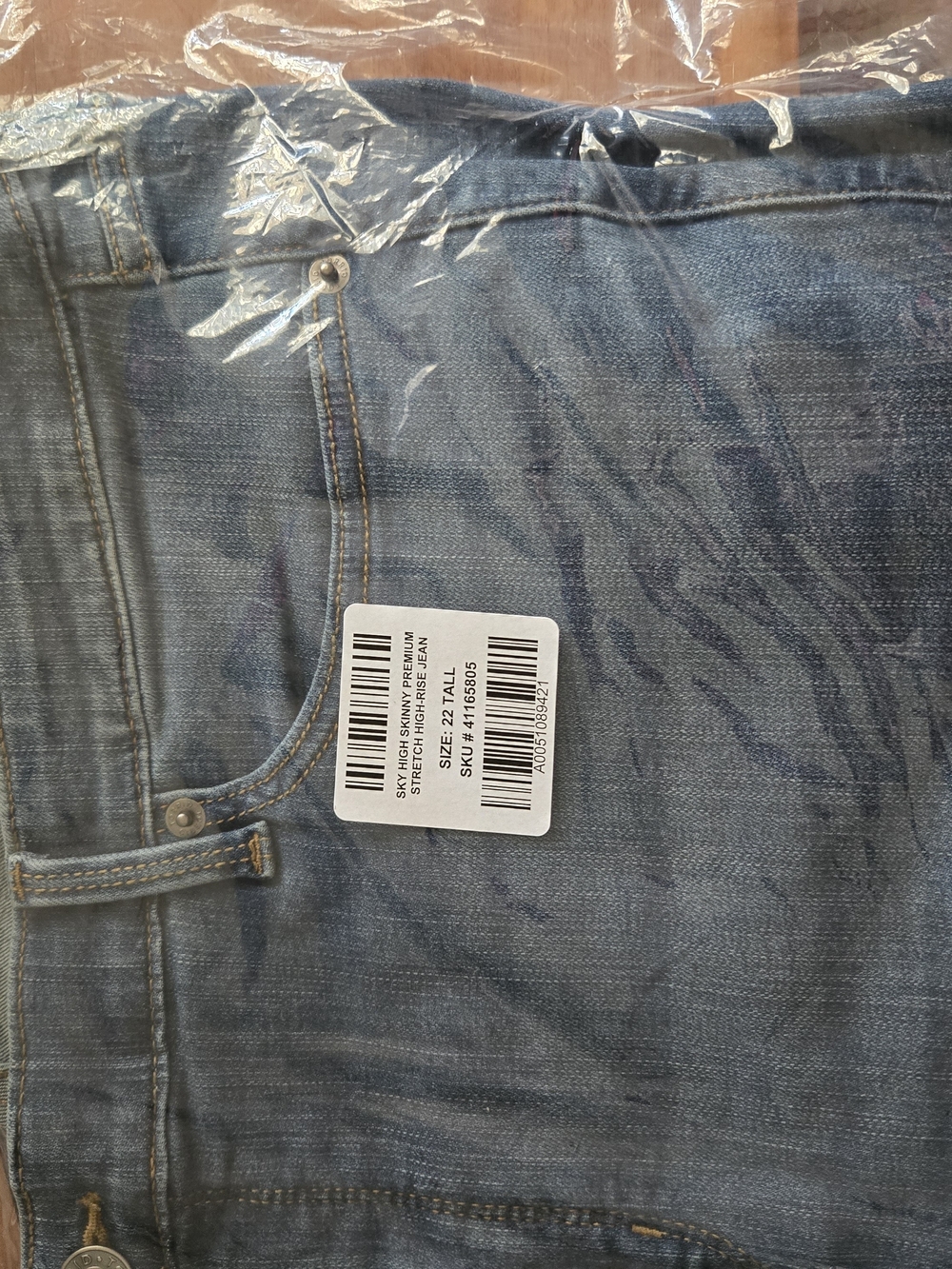 Torrid Women's High Rise Blue Denim Jeans Size 22 Long